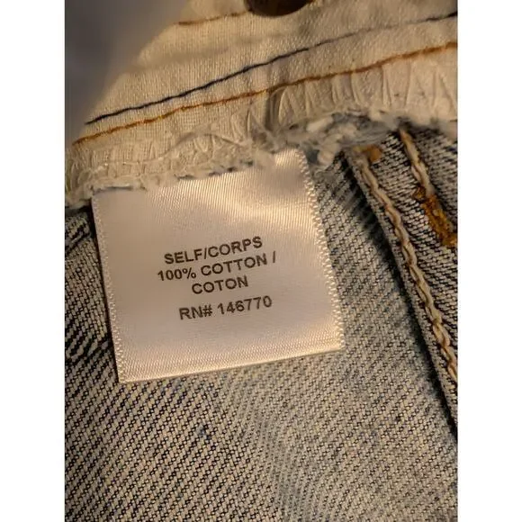 RE/DONE Levi's High Rise Ankle Crop (HRAC) Reconstructed Jeans - 25 - Picture 15 of 16